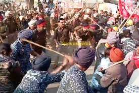 Lathicharge at sangrur 1.11.22 22