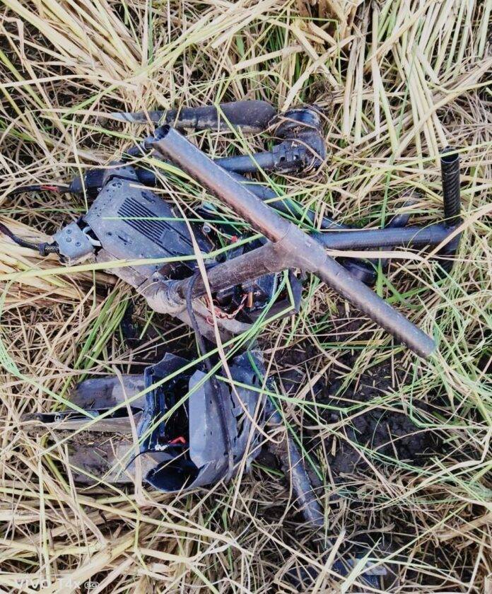 PAK-DRONE-RECOVERED-AT-BORDER-LAND-CREDIT-BY-SNE-NEWS-IMAGE 1