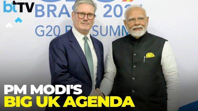 PM MODI WITH UK PM-SNE