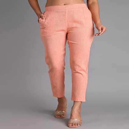 Sniggle Regular Fit Women Orange Trousers