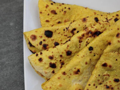 Besan Roti • Simple Sumptuous Cooking