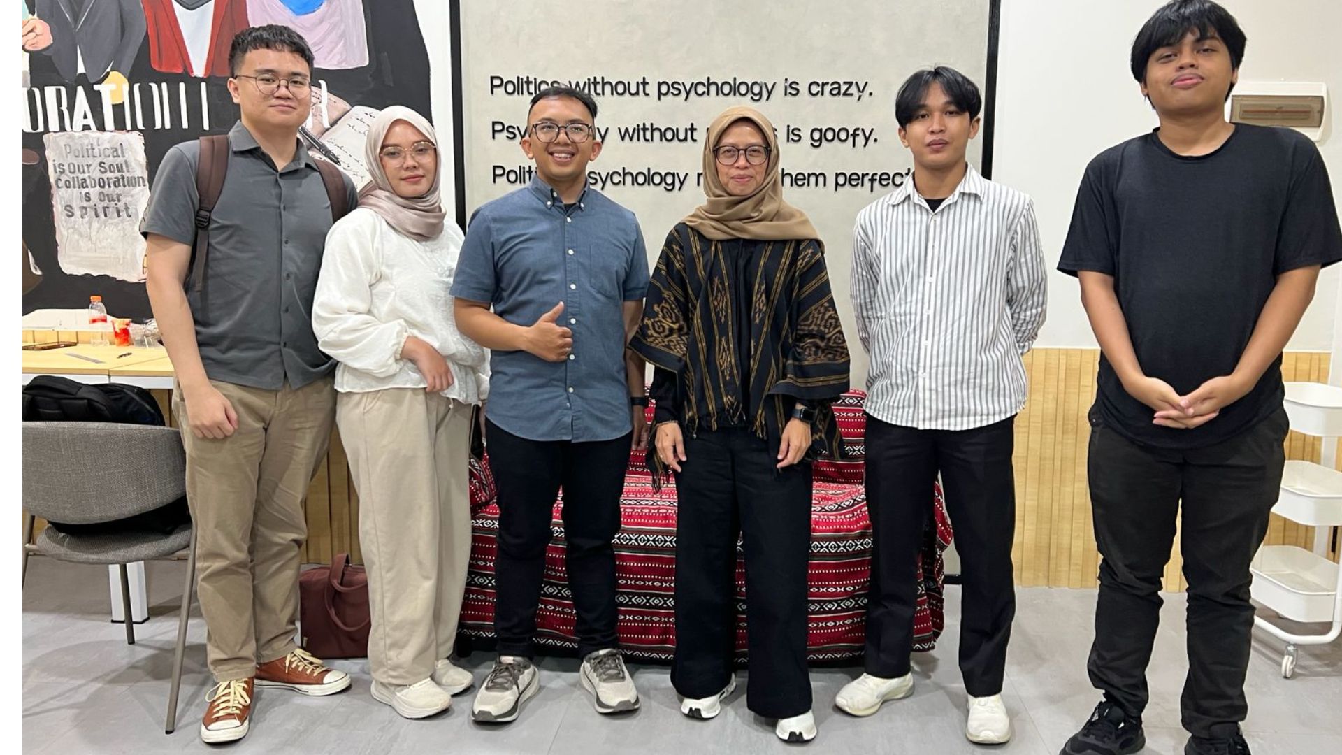 Kunjungan ke Laboratorium Psikologi Politik Universitas Indonesia