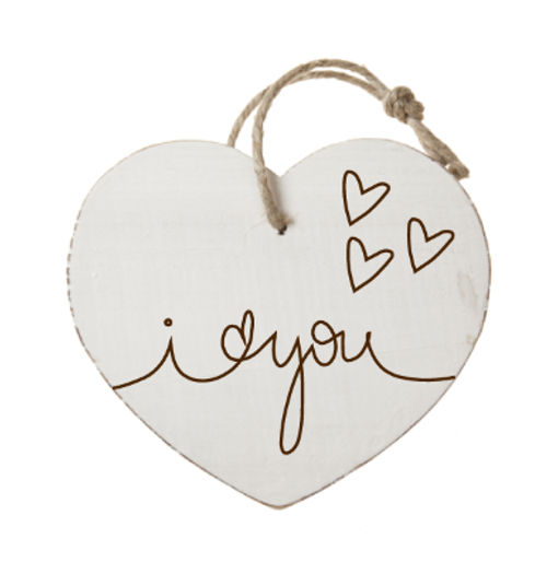 Houten hartenwens: Love is you