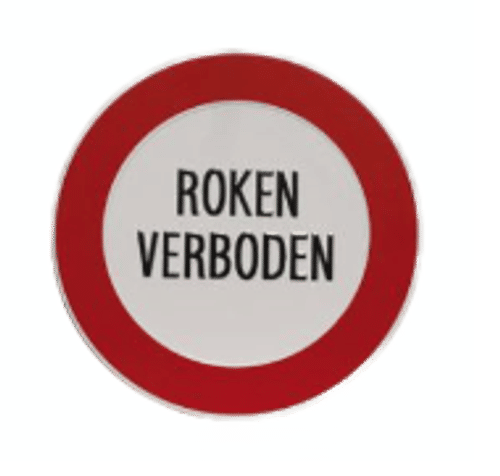 Verbodsborden Roken Verboden | Geperst Aluminium | 4 Modellen