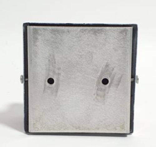 Emaille huisnummer model Quadra