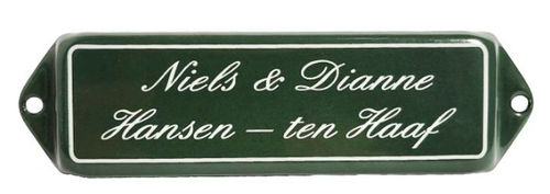 Klassieke naamplaatjes OOR