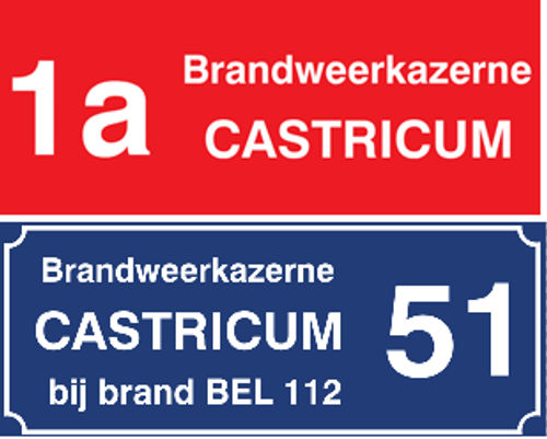 Emaille naamborden bedrijven