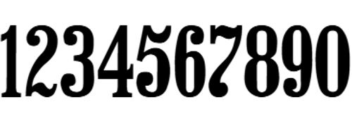 Emaille huisnummerbord