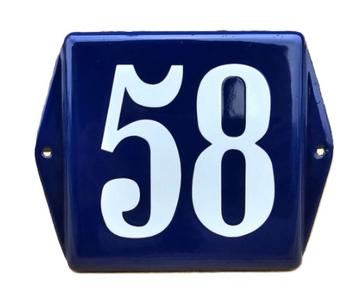 Geëmailleerd Huisnummer oor