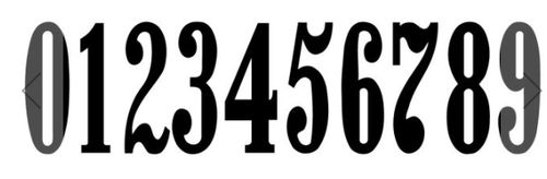 Emaille portiekwoning nummerbord