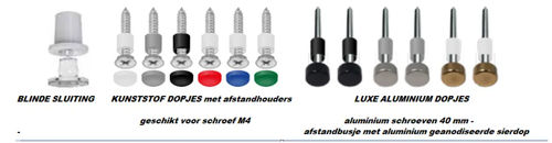 Naambord voordeur RVS