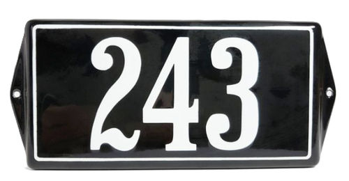 Nostalgisch huisnummer