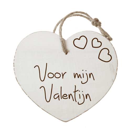 Houten hartenwens: Voor mijn Valentijn