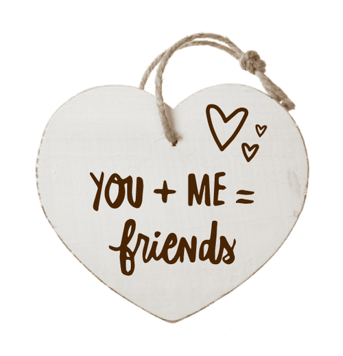 Houten hartenwens: You and Me