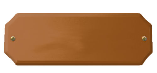 Houten naambord