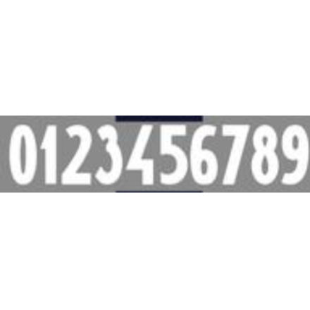 Emaille huisnummer Model Tiel
