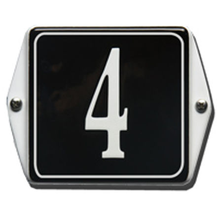 Goedkoop huisnummerbord emalle