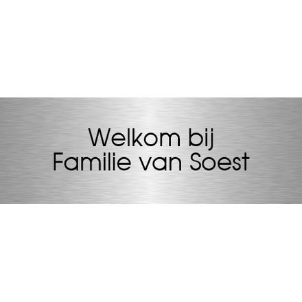 Aluminium naambordjes