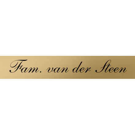 Messing naamplaatjes | vlak | tekst gegraveerd | gaatjes of zelfklevend |