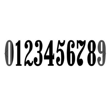 Amsterdams huisnummer met oortjes