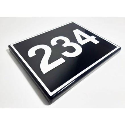 Huisnummerborden Bloomingdale