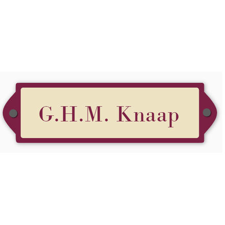 Goedkoop familiebord | Emaille look | Plexiglas 5 mm dik | Diverse kleurcombinaties |