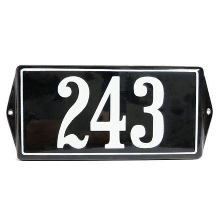 Nostalgisch huisnummer