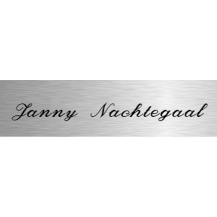 Aluminium naamplaatje