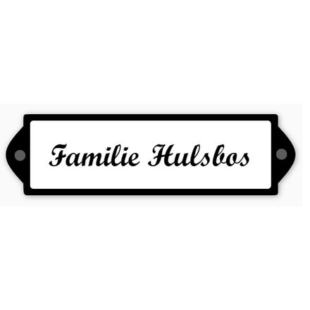 Goedkoop familiebord Emaille Look