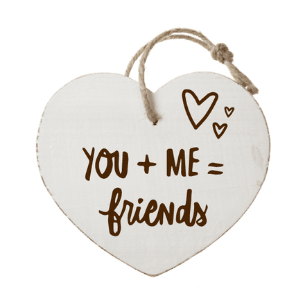 Houten hartenwens: You and Me