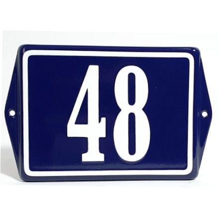 Nostalgisch huisnummerborden