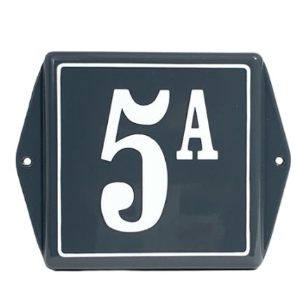 Emaille huisnummerbord