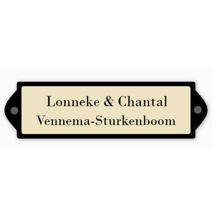 Budget naamplaatje