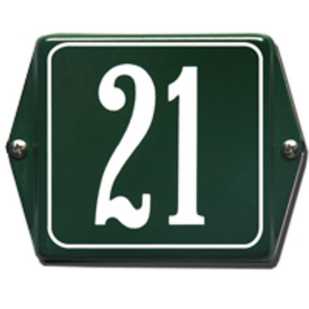 Emaille huisnummerborden