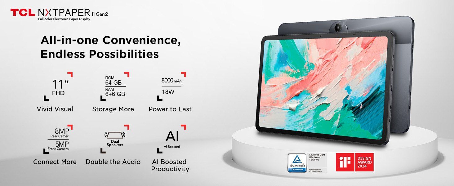 TCL NxtPaper 11 128GB WiFi