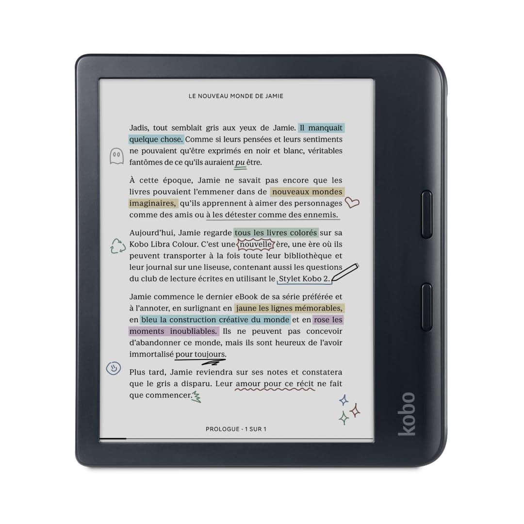 Kobo Libra Colour Colour display