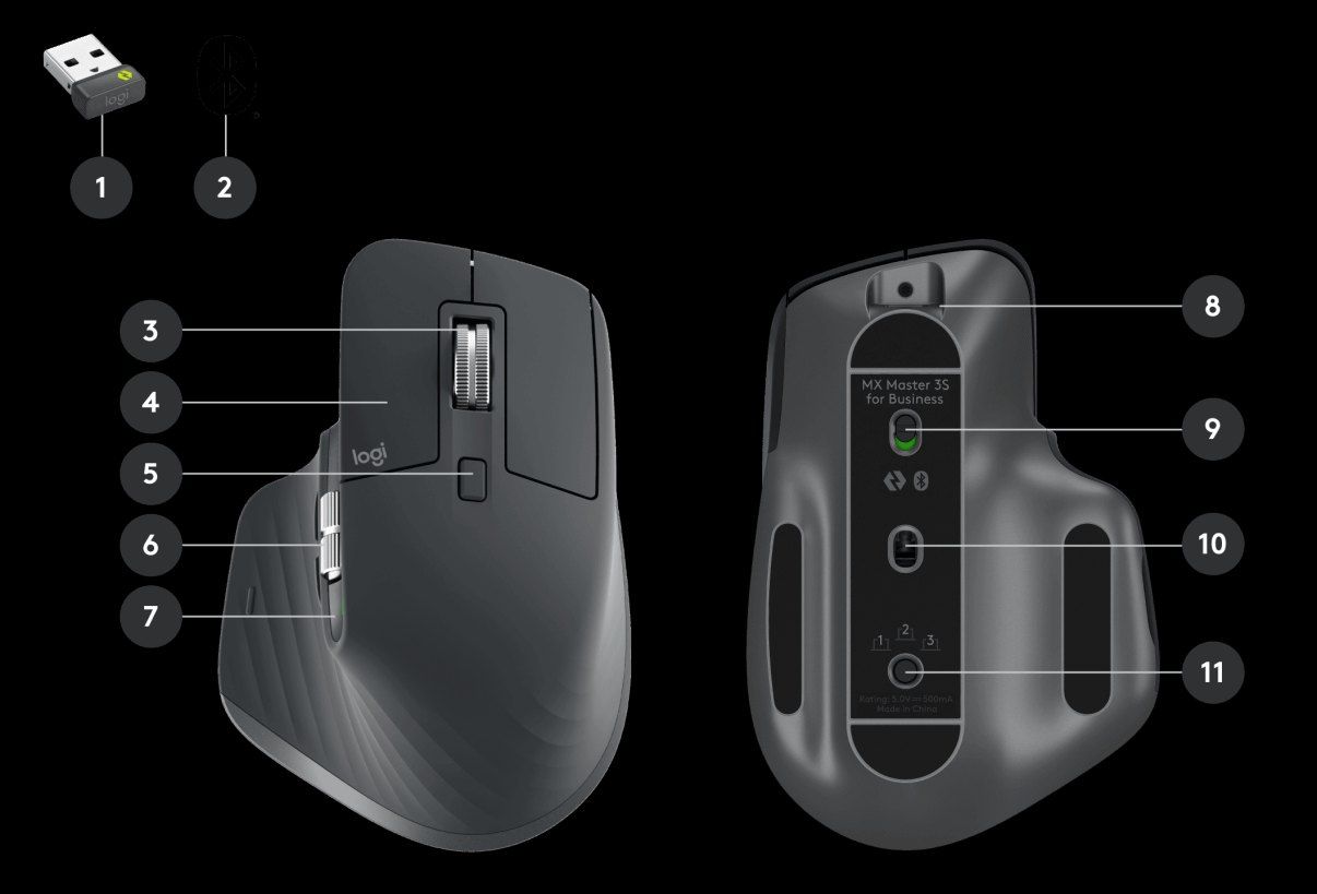 Logitech MX Master 3S Black