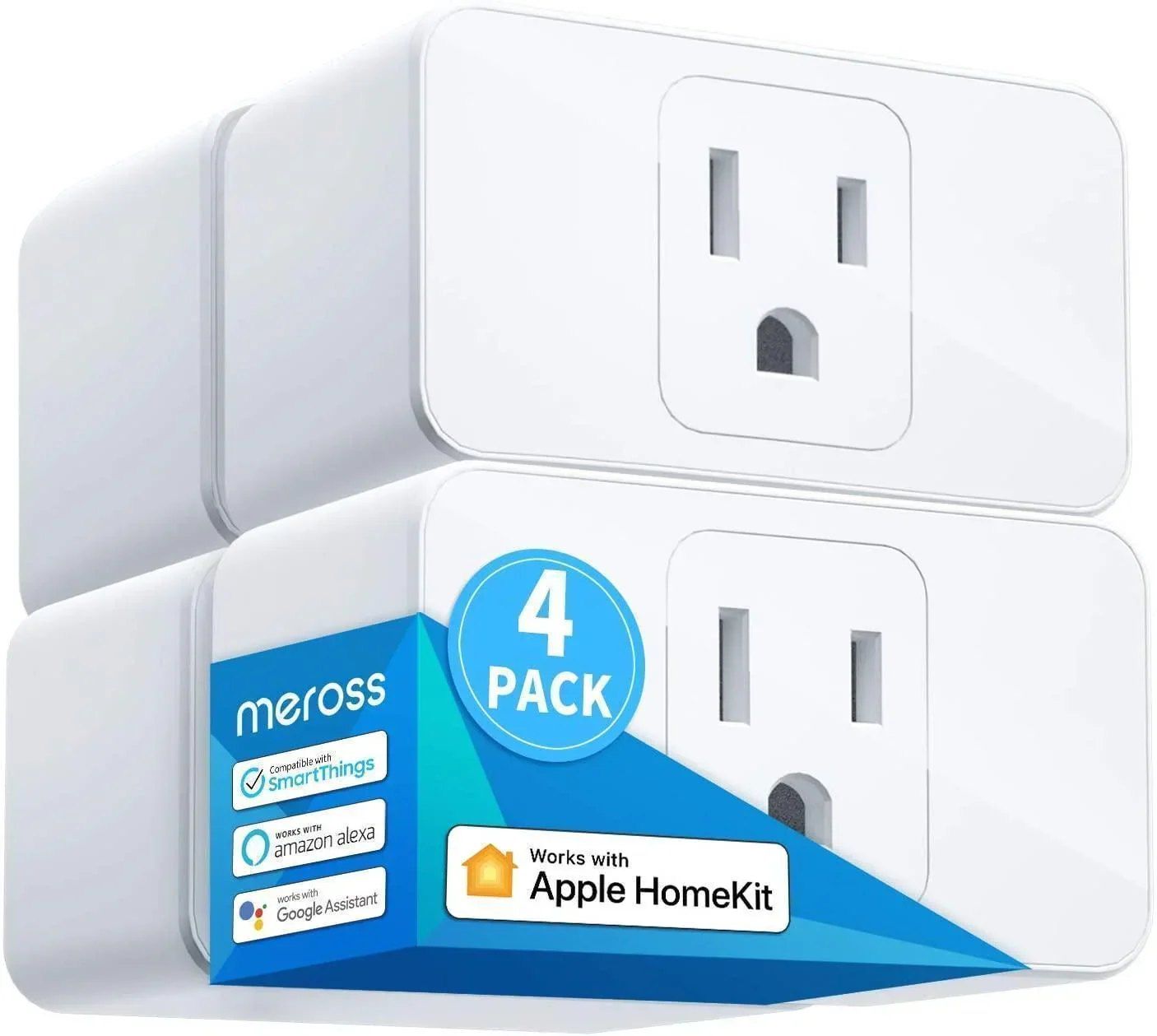 Meross Smart WiFi Plug Twin pack