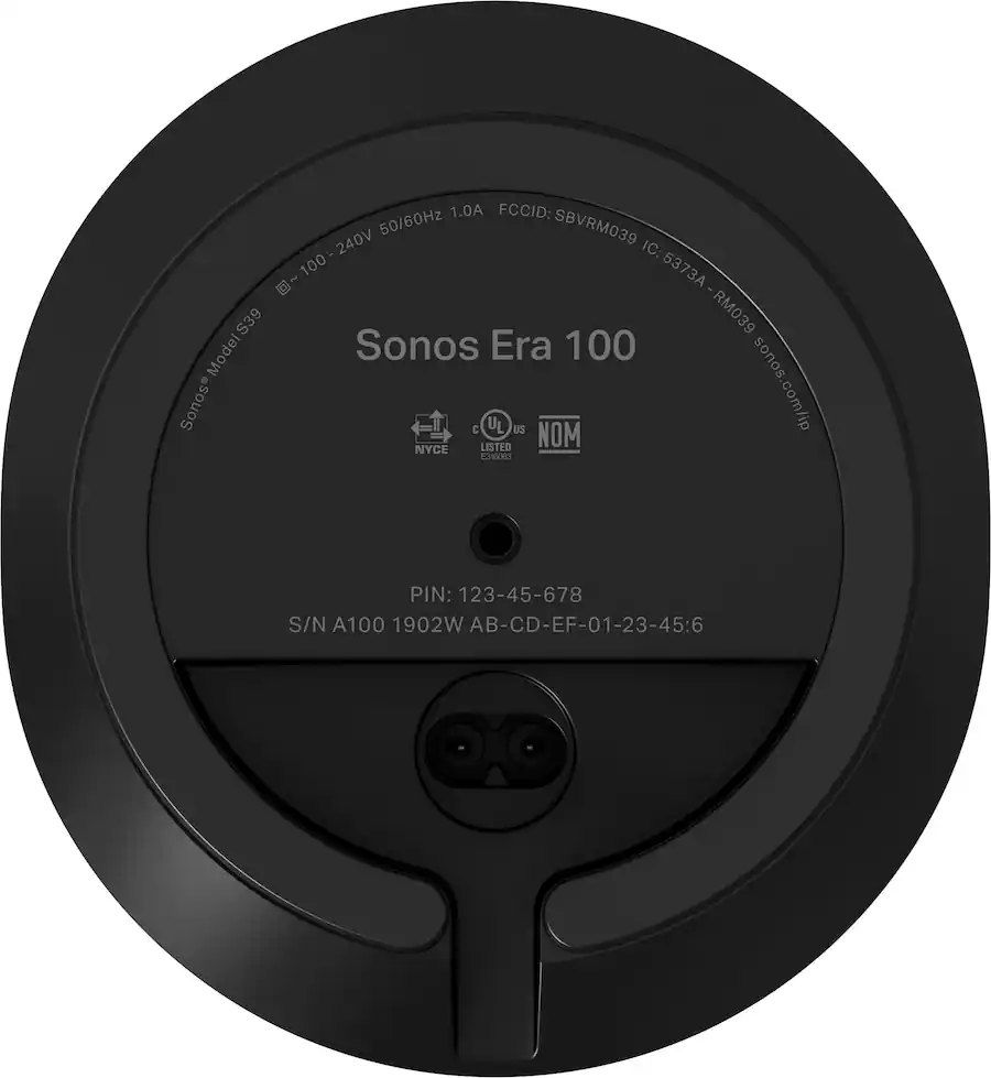 Sonos Era 100 Speaker Black
