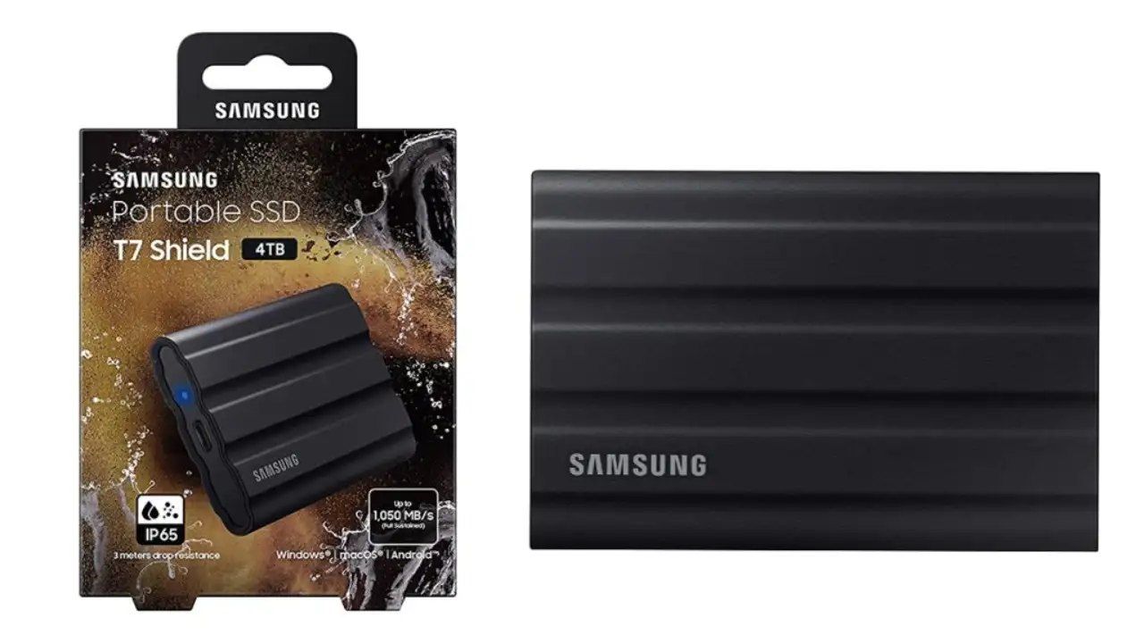 Samsung T7 Shield SSD Wireless
