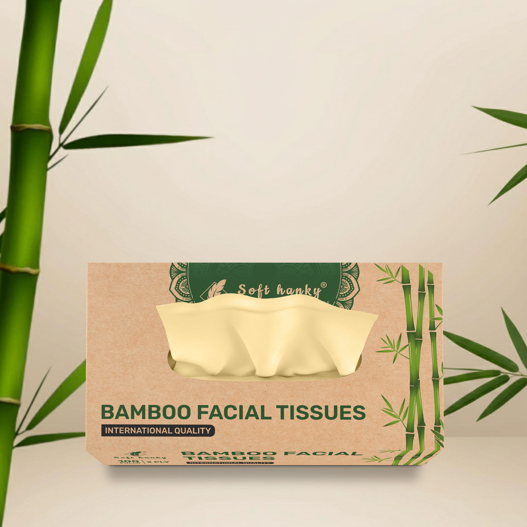 Softhanky Bamboo Facial Tissues