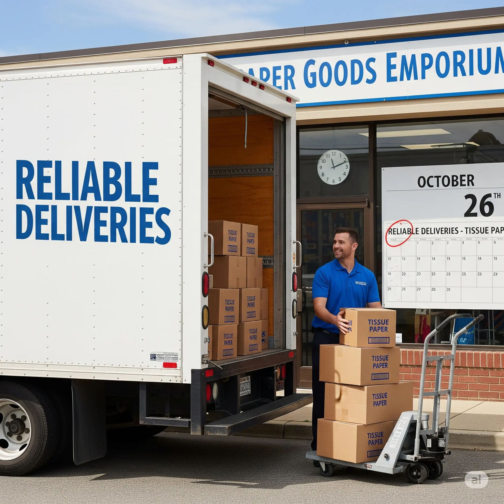 Reliable & Scheduled Deliveries