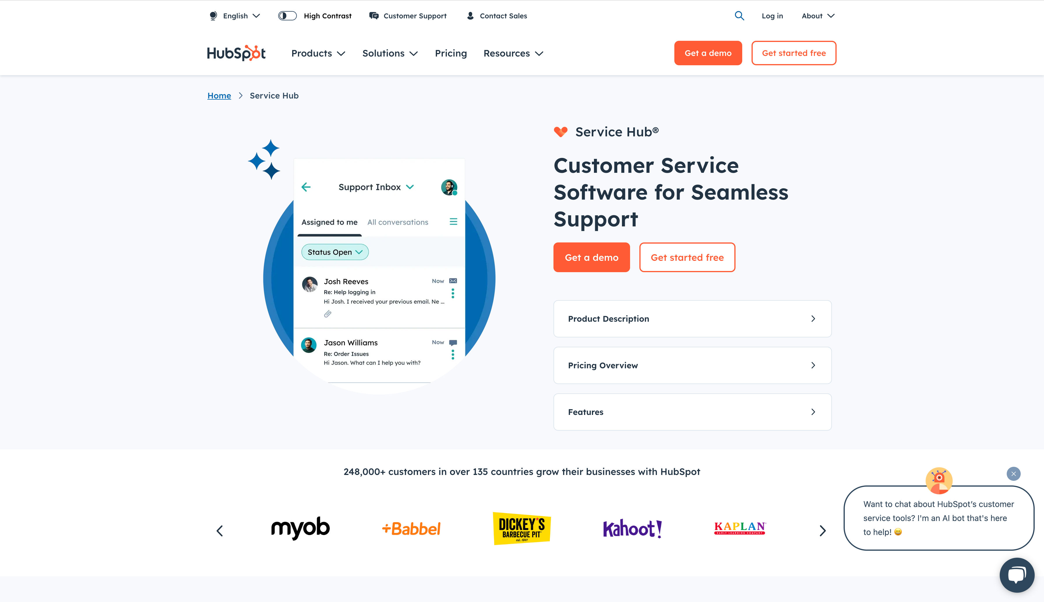 HubSpot Service Hub