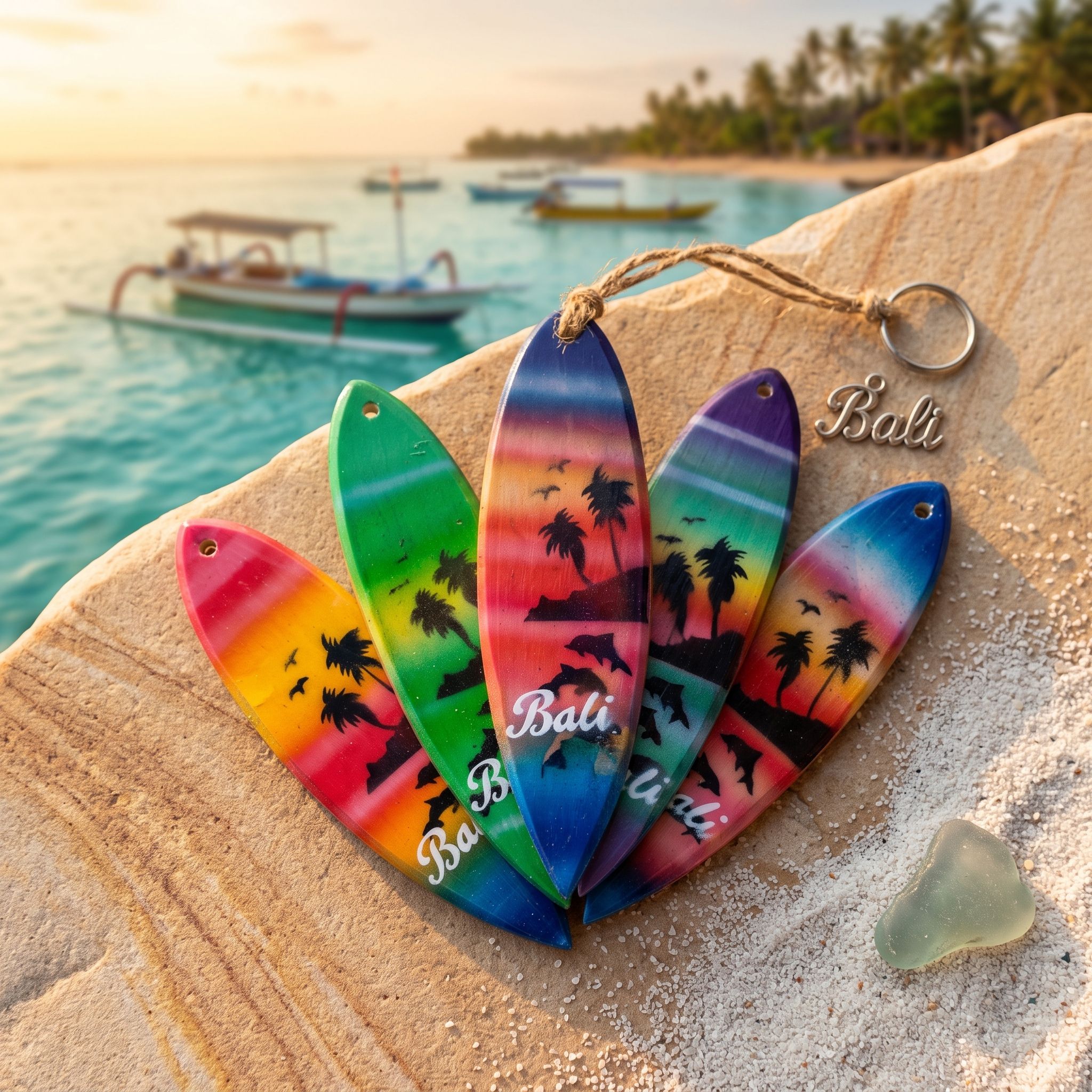 Balinese Keychain