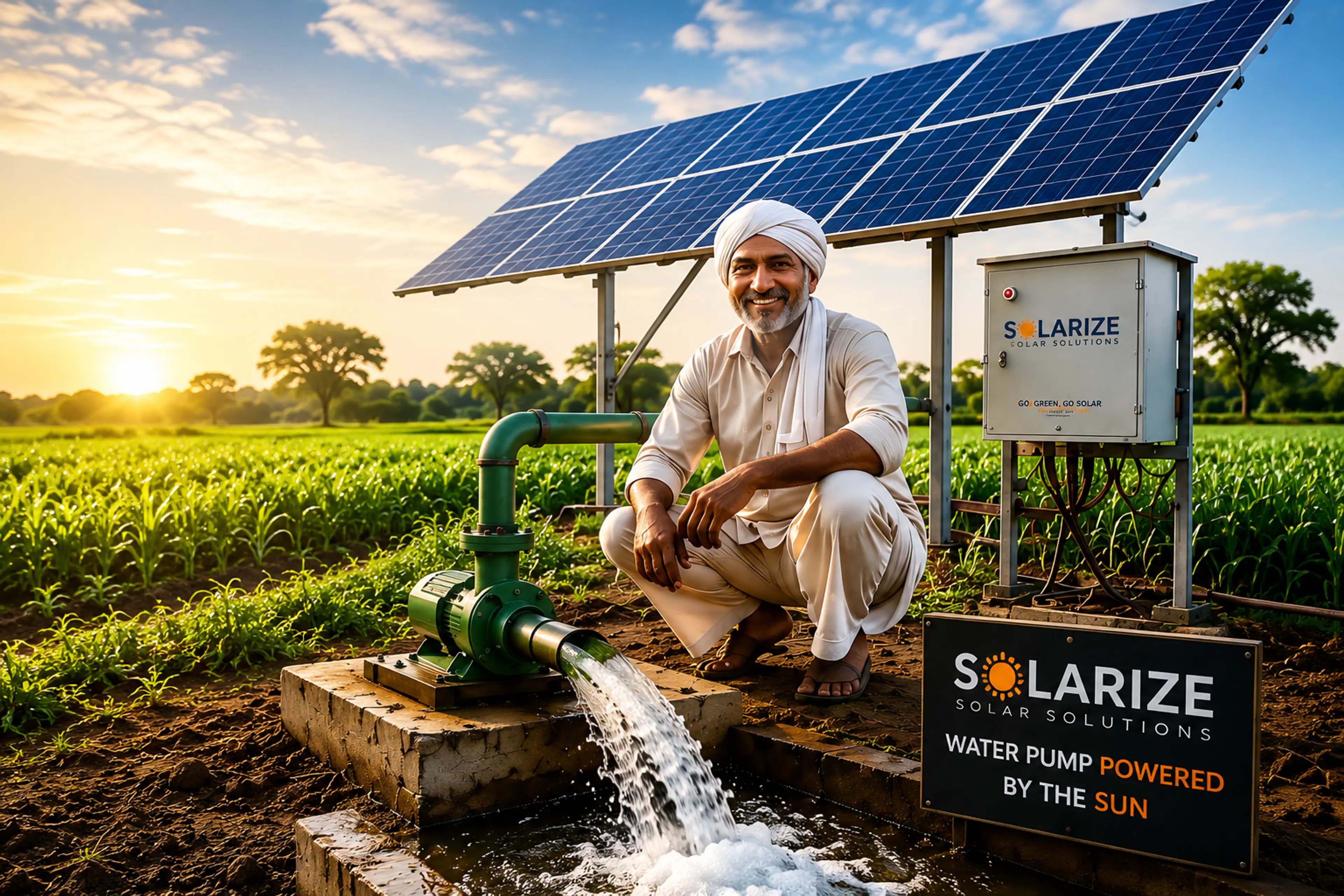 Solar Water Pump Solution