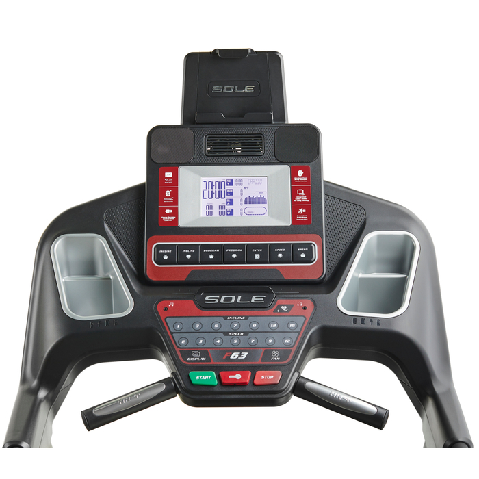 Sole F63 Treadmill Console