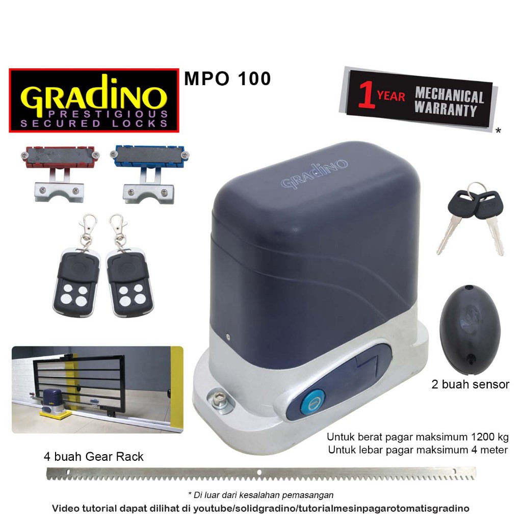 Mesin Pagar Otomatis MPO 100