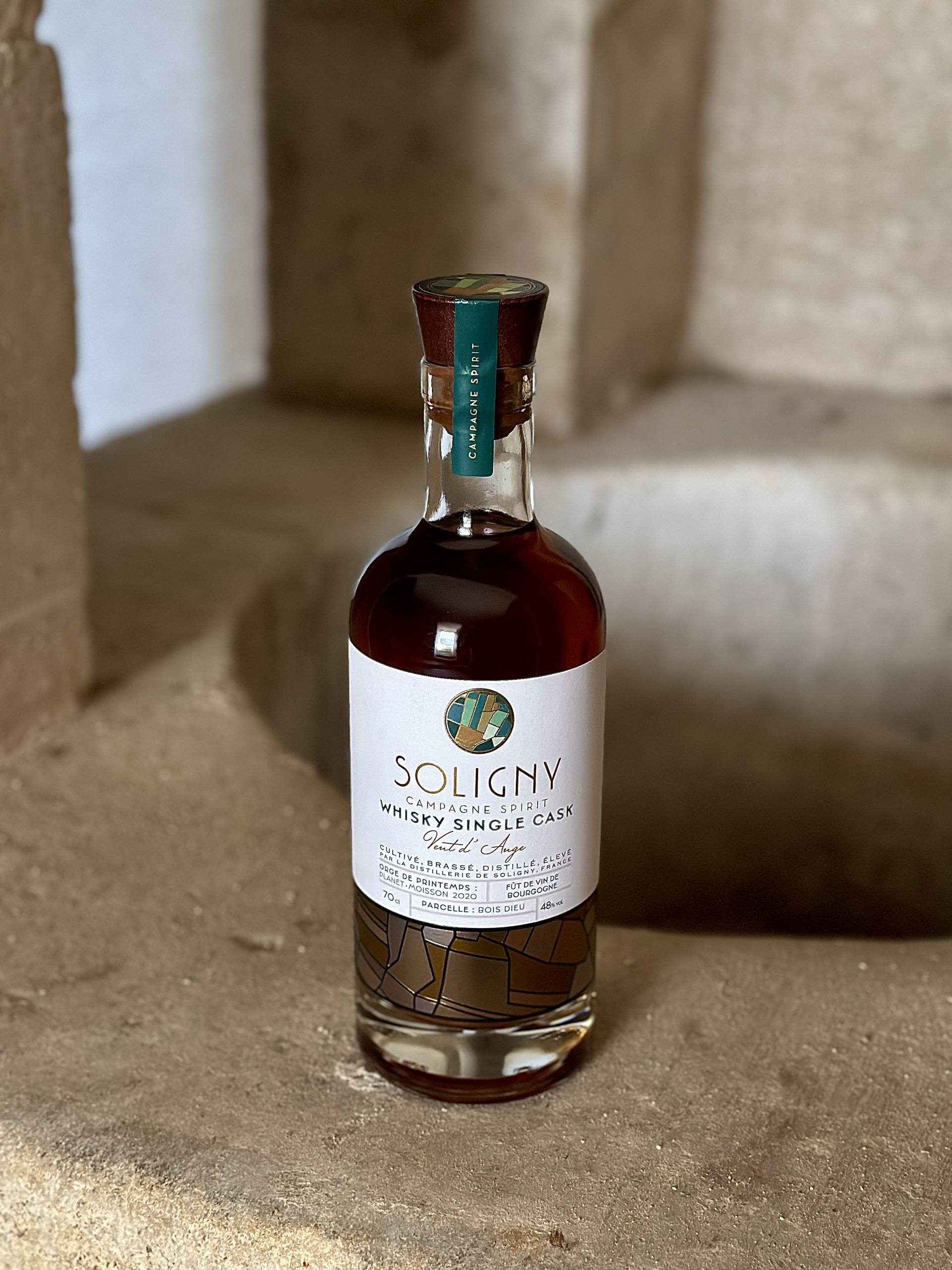 Whisky Single Malt « Vent d&rsquo;Ange 21045R » Single Cask - Soligny