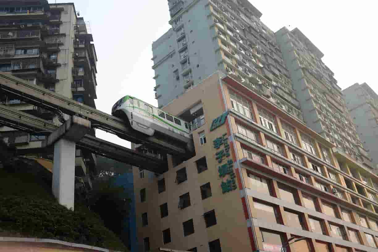 Liziba Monorail Station