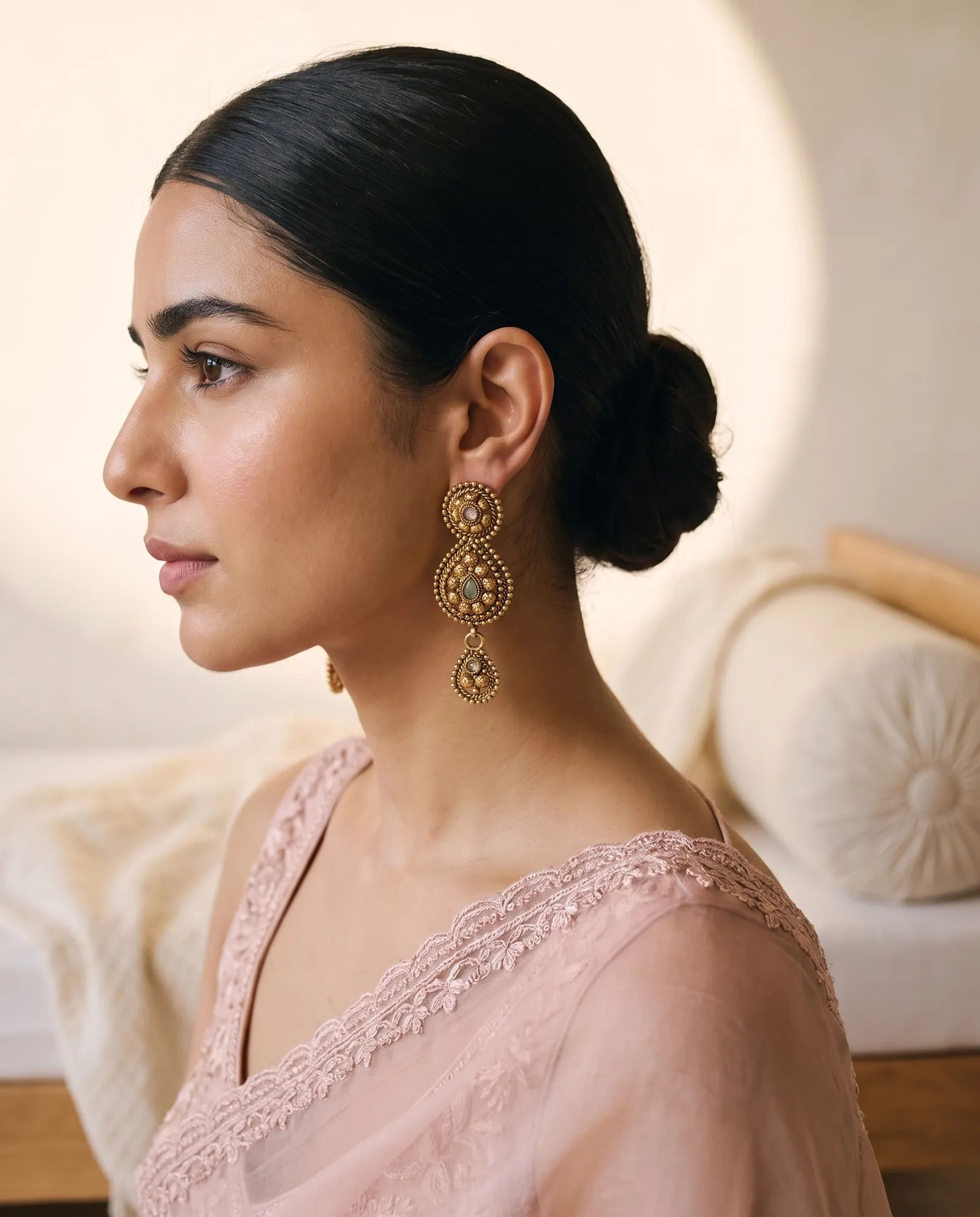 Earring Antique worn